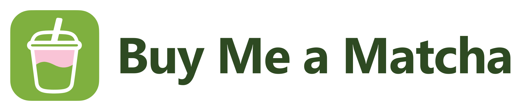 Buy Me a Matcha logo with name